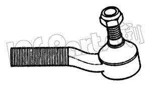 Наконечник поперечной рулевой тяги IPS Parts ITR-10108