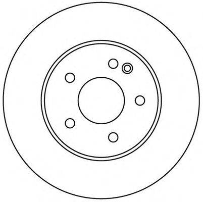 Тормозной диск SIMER D2068