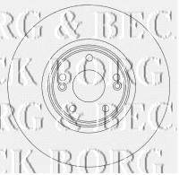 Тормозной диск BORG & BECK BBD4438