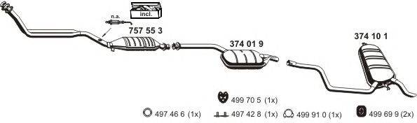 Система выпуска ОГ ERNST 040126