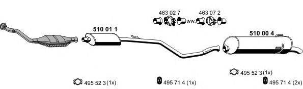 Система выпуска ОГ ERNST 090109