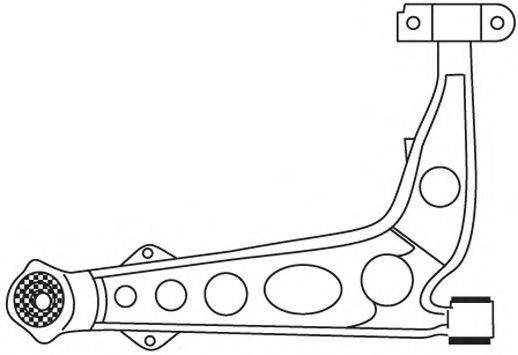 Рычаг независимой подвески колеса, подвеска колеса FRAP 1469