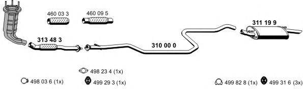 Система выпуска ОГ ERNST 031187