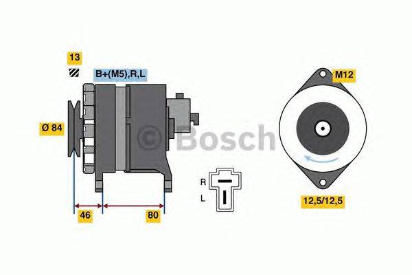 Генератор BOSCH 8016