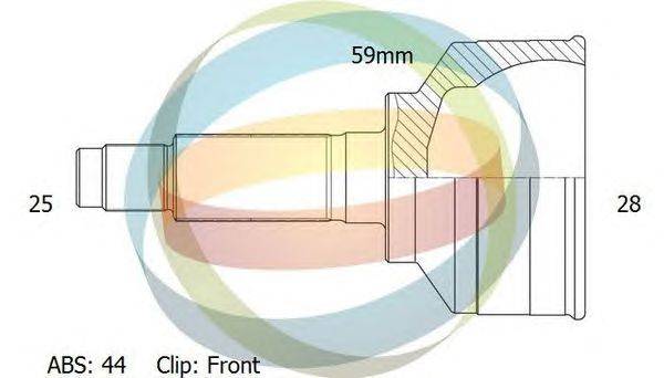 Шарнирный комплект, приводной вал ODM-MULTIPARTS 12-351413