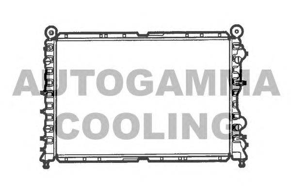 Радиатор, охлаждение двигателя AUTOGAMMA 100010