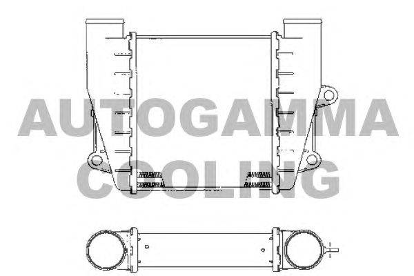 Интеркулер AUTOGAMMA 101922