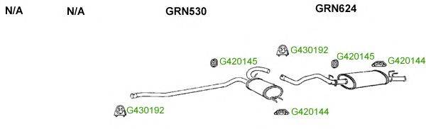 Система выпуска ОГ GT Exhaust 9178