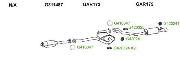 Система выпуска ОГ GT Exhaust 9771