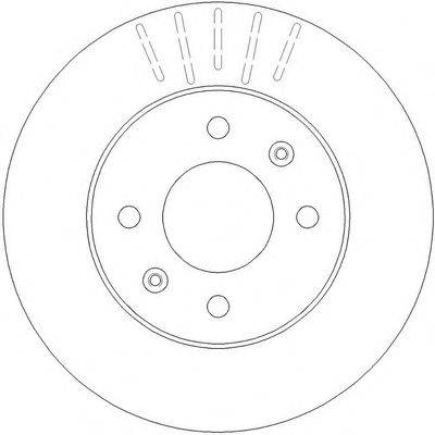 Тормозной диск FTE 5401