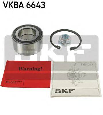 Комплект подшипника ступицы колеса SKF VKBA6643