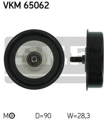 Натяжной ролик, поликлиновой  ремень SKF VKM65062