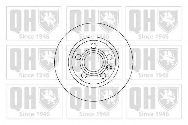 Тормозной диск QUINTON HAZELL BDC5216