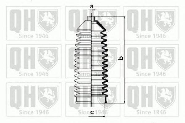 Комплект пылника, рулевое управление QUINTON HAZELL QG1155