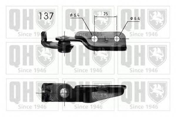 Газовая пружина, крышка багажник QUINTON HAZELL 840265