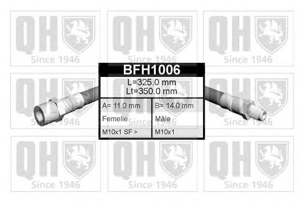 Тормозной шланг QUINTON HAZELL BFH1006