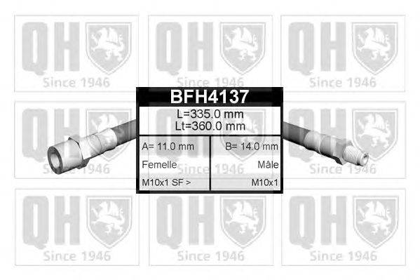 Тормозной шланг QUINTON HAZELL BFH4137
