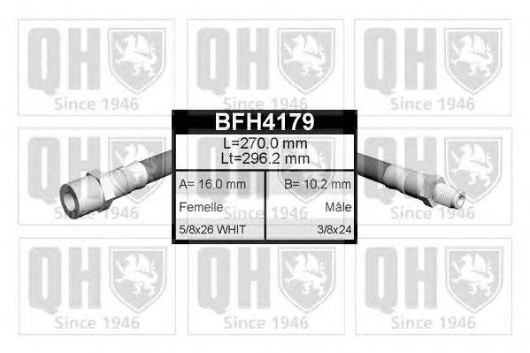 Тормозной шланг QUINTON HAZELL BFH4179
