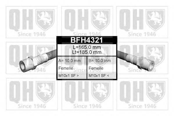 Тормозной шланг QUINTON HAZELL BFH4321