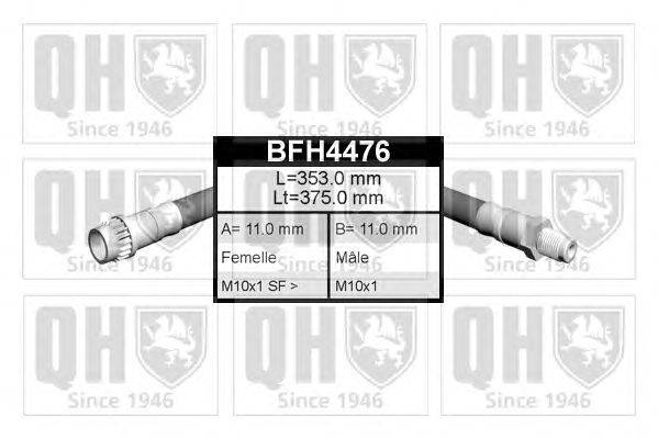 Тормозной шланг QUINTON HAZELL BFH4476