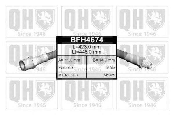 Тормозной шланг HERTH+BUSS ELPARTS J3706018