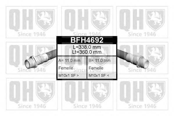 Тормозной шланг QUINTON HAZELL BFH4692