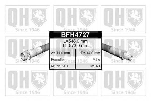 Тормозной шланг QUINTON HAZELL BFH4727