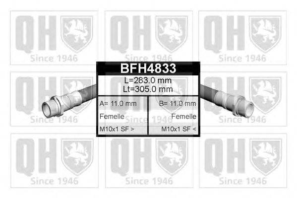 Тормозной шланг QUINTON HAZELL BFH4833
