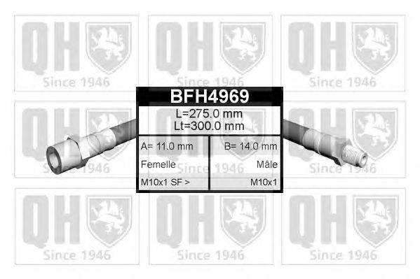 Тормозной шланг QUINTON HAZELL BFH4969
