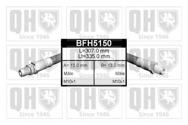 Тормозной шланг QUINTON HAZELL BFH5150