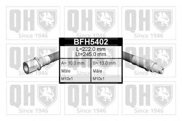 Тормозной шланг QUINTON HAZELL BFH5402