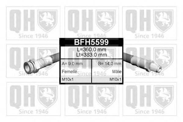 Тормозной шланг QUINTON HAZELL BFH5599