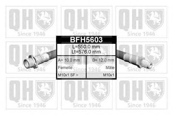 Тормозной шланг QUINTON HAZELL BFH5603