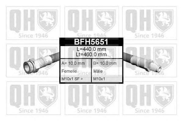 Тормозной шланг QUINTON HAZELL BFH5651