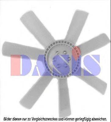 Крыльчатка вентилятора, охлаждение двигателя AKS DASIS 128029N