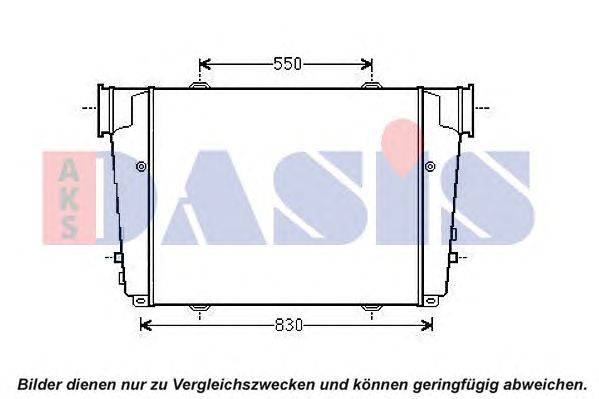 AKS DASIS (НОМЕР: 267022N) Интеркулер