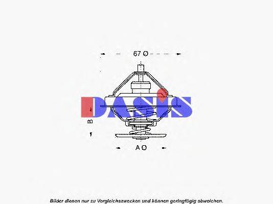 AKS DASIS (НОМЕР: 751896N) Термостат, охлаждающая жидкость