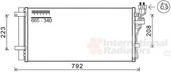 Конденсатор, кондиционер SCHLIECKMANN 60835148
