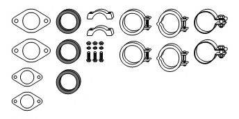 Монтажный комплект, система выпуска HJS 82 11 1048