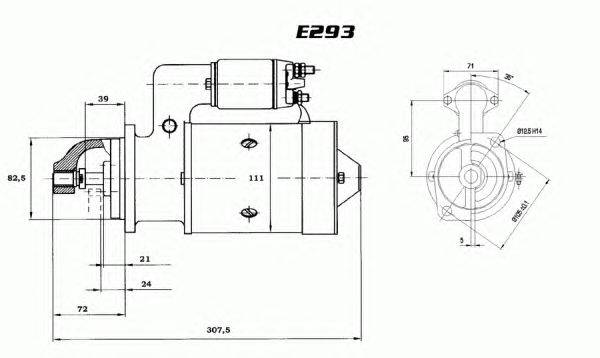 Стартер ELMOT 8290003