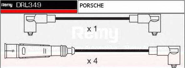 Комплект проводов зажигания DELCO REMY DRL349