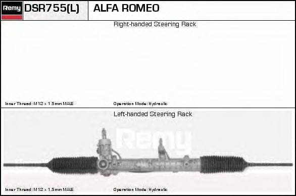 Рулевой механизм DELCO REMY DSR755L