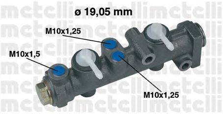 Главный тормозной цилиндр METELLI 05-0016