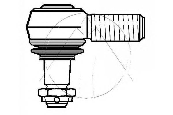 Наконечник поперечной рулевой тяги SIDEM 44037