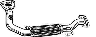Труба выхлопного газа FONOS 04067