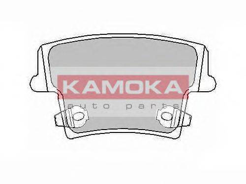 Комплект тормозных колодок, дисковый тормоз KAMOKA 101132