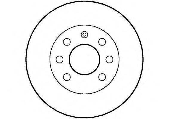 Тормозной диск OPEL 569021