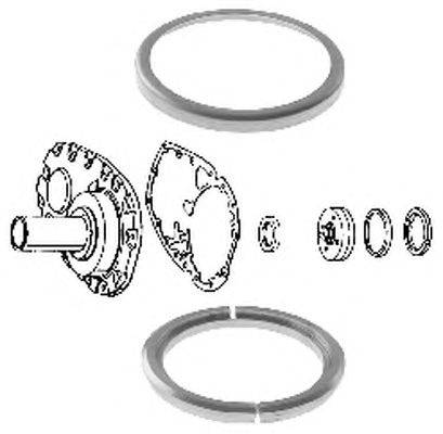 Распорное кольцо TRUCKTEC AUTOMOTIVE 01.24.050