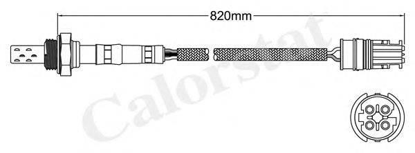 Лямбда-зонд CALORSTAT by Vernet LS140529