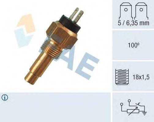 Датчик, температура охлаждающей жидкости FAE 34190